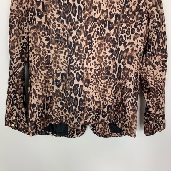 NWT Lioness Palermo Leopard Print Blazer Size Small - Picture 10 of 14